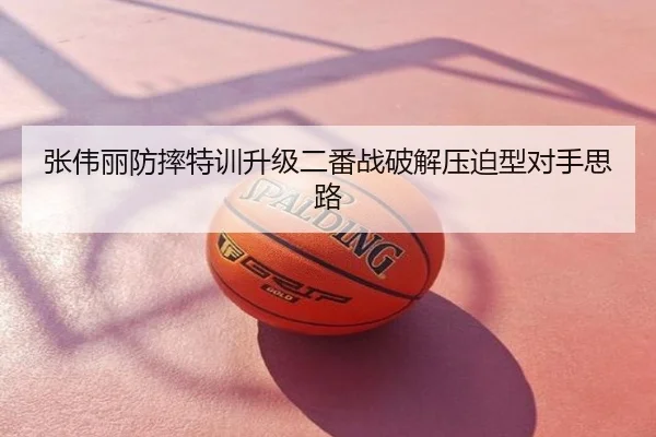 张伟丽防摔特训升级二番战破解压迫型对手思路